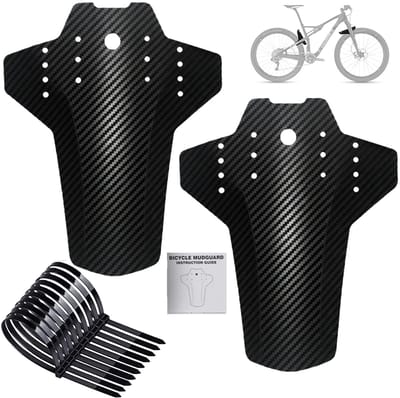 Dailygoods - Fietsspatborden Set voor Mountainbike - Universele Modderbescherming voor Diverse Maten