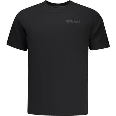 North Sails Zwart Katoenen Heren T-Shirt