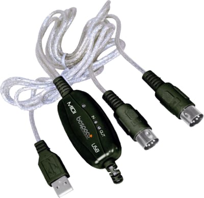 Bespeco BMUSB100 MIDI USB Interface USB MIDI-Interface - MIDI interfaces