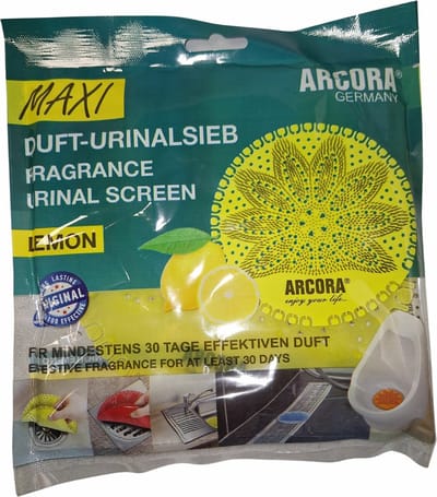 Geurmat Urinoir Maxi 17 cm Lemon Geel