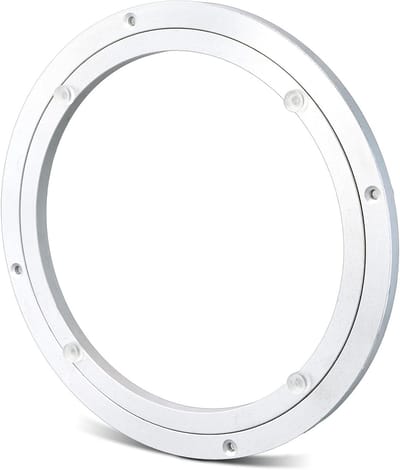 Zwenkbare lagers voor draaitafels, zwaar belastbaar aluminium, ideaal voor eetkamers en restaurants, 10 inch