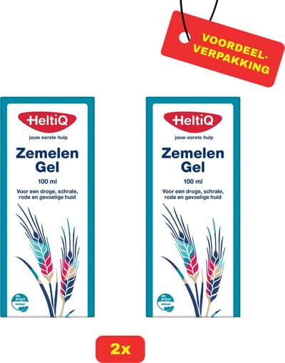 2X HeltiQ Zemelen Gel - 2x 100ml - Voordeelverpakking!