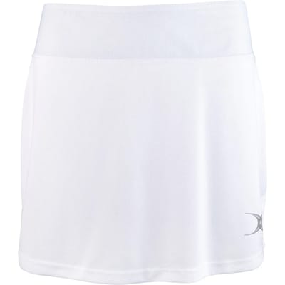 Gilbert Netball Eclipse Skort Girls - 5 - 6 Yrs - Wit