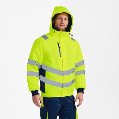 Engel Safety pilot jack 1247-935 - Hi-vis Yellow / Blue Ink - L