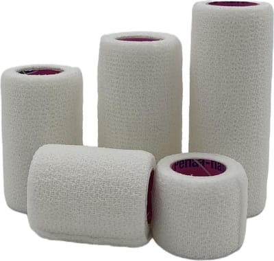 Hartmann - Witte latexvrije fixatiezwachtel - Peha-haft - 4cm x 20 meter