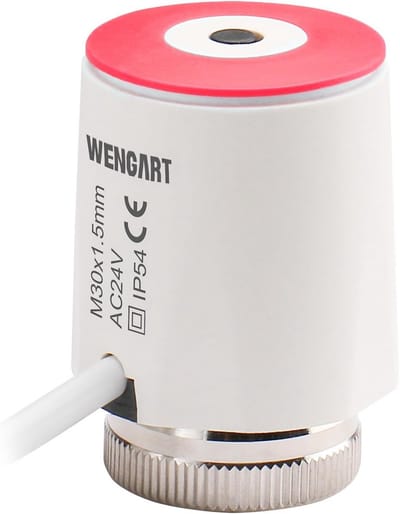 Thermo-elektrische Actuator 24V Normaal Gesloten voor Vloerverwarming en Centrale Verwarming