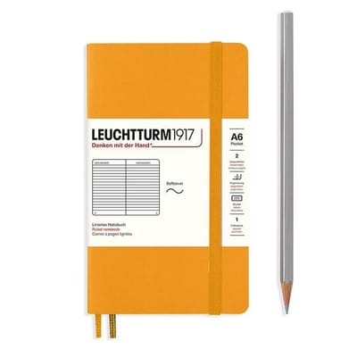 Leuchtturm1917 A6 Pocket Notitieboek ruled Softcover Rising Sun