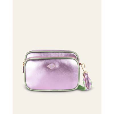 Oilily Smiley Schoudertas- maatOne size Violet