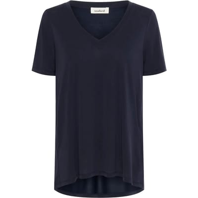 Dames-T-shirt Soaked in Luxury Columbine