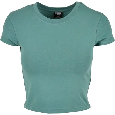Dames-T-shirt Urban Classics stretch cropped (Grandes tailles)