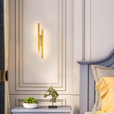 Haobosic - 16W LED Wandlamp - Acryl - Warm Wit 3000K - Voor Slaapkamer, Woonkamer