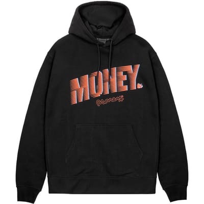 Money Zoom Ape-hoodie voor heren (Zwart)