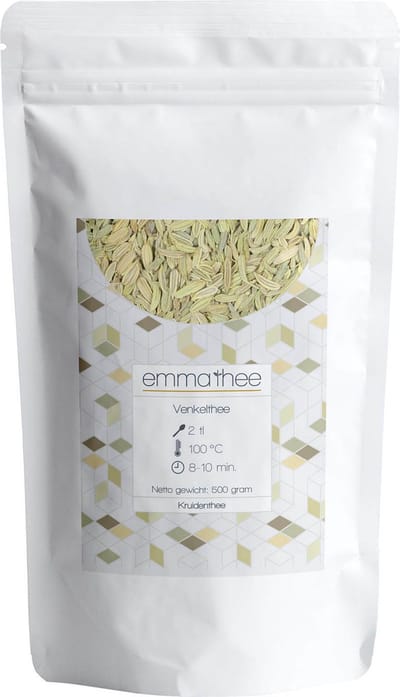 Venkelthee 500 Gram - Losse Thee - Puur & Natuurlijk - Zoet & Anijsachtig