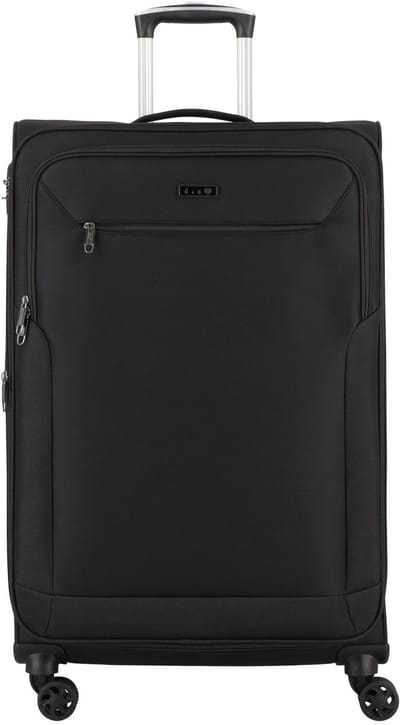 d & n Travel Line 6874 4-wielige trolley 76 cm - Zachte bagage - Combinatieslot - schwarz