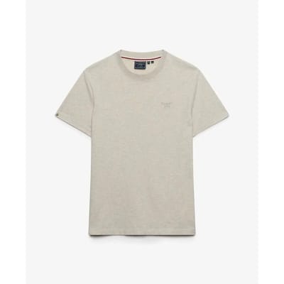 Superdry - Essential Serif Logo T-shirt Slanke Pasvorm - Heren - T-shirts