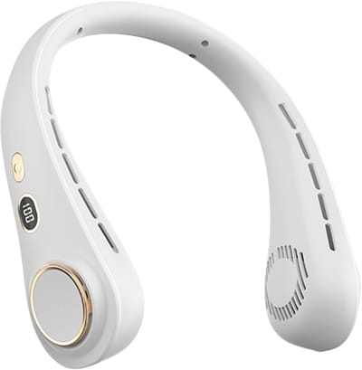 Solidchoice - Draagbare Bladloze Nekventilator met 360° Luchtstroom