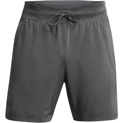 Under Armour, UA LAUNCH PRO 2n1 7'' SHORTS 1376831-025, 1376831-025, Male, Gray Under Armour heren sportshirt, maat S, multicolor