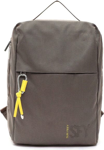 SURI FREY Laptop rugzak Rugzak met laptopvak Suri Sports Marry Backpack Taupe Lichtbruin