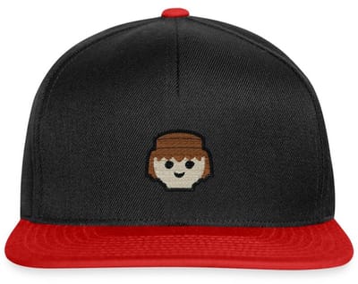 Playmobil Portret Figuur Borduurwerk Snapback cap