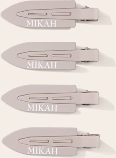 MIKAH - No Bend Hair Clips Beige Edition