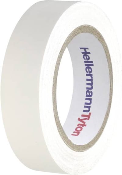 HellermannTyton HelaTape Flex 15 710-00105 Isolatietape HelaTape Flex 15 Wit (l x b) 10 m x 15 mm 1 stuk(s)