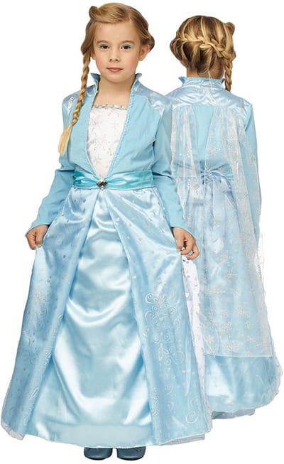 Prinsessenjurk Sophie Blauw Premium - Maat 116