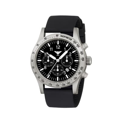 KHS - KHS.PLASSC.SB - Polshorloge - Heren - Solar - PLATOON Steel Solar Chronograph