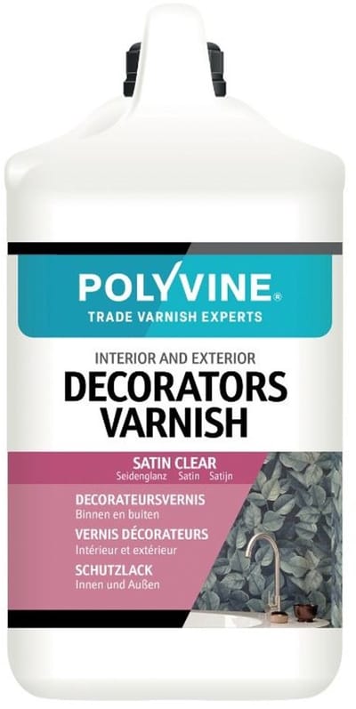 Polyvine Decoratieve vernis zijdeglans 4L