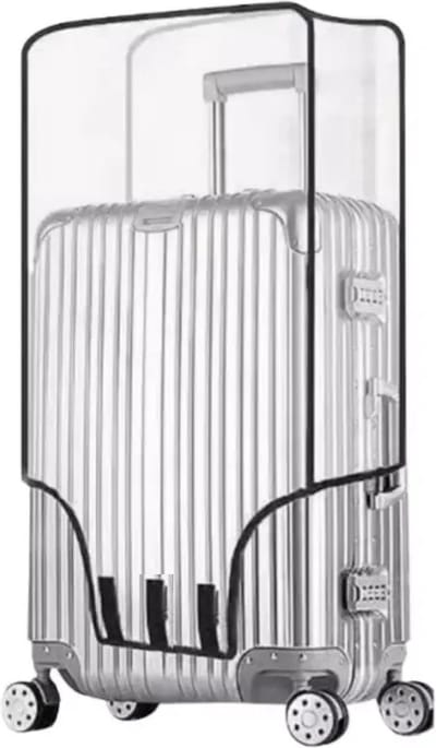 SUNMOOL Kofferhoes - Beschermhoes - PVC - Transparent - Maat: 18inch