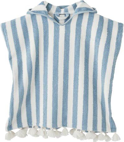 Vertbaudet Gestreepte baby-badponcho