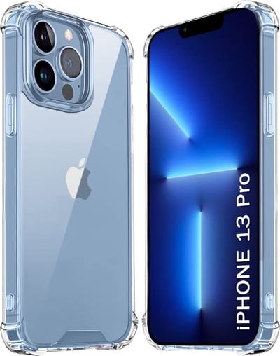 Schokbestendig Hoesje - Crystal Clear Back Cover Geschikt voor: Apple iPhone 13 Pro | Transparante achterkant PC & TPU Bumper