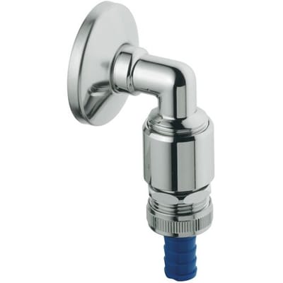 GROHE WAS-slangaansluitbocht 41126 DN15 met buisb. v.inbouwmontage chroom, 41126000