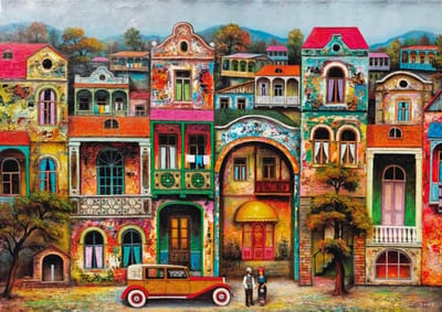 Magnolia legpuzzel 1000 stukjes - Nostalgia in Tbilisi puzzel.
