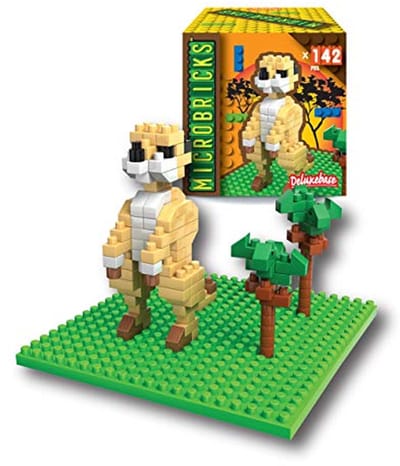 Mini Safari Dieren Puzzel voor Kinderen - 3D Stokstaartje