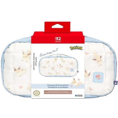 HORI - Padded Pouch voor Nintendo Switch 2 – Eevee Cottage Core - Officieel gelicentieerd door Nintendo en The Pokémon Company International
