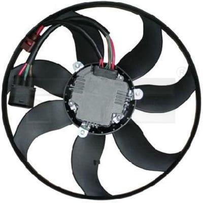 Koelventilatorwiel, motorkoeling TYC 837-0031 links