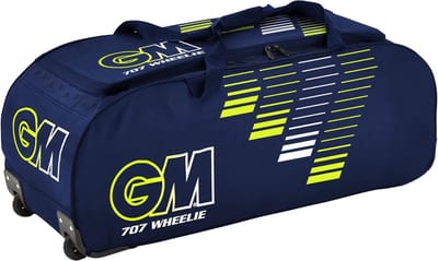 Cricket Wheelie Bag Holdall | 707 Prima | Sterk Waterbestendig | 92 Liter | Blauw