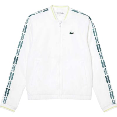 Lacoste Dames-T-shirt met opdruk, standaardpasvorm (Wit)