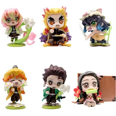 Demon Slayer Model Mysteriebox Kamado Tanjirou Kamado Nezuko Collectie Willekeurig Anime Cadeau Verrassingsbox voor Fans