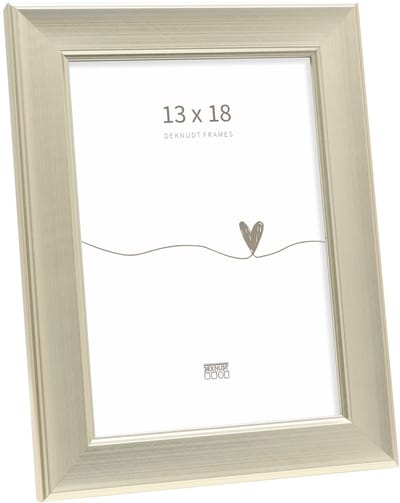 Deknudt Frames fotolijst S244D1 - zilverkleur - voor foto 13x18 cm