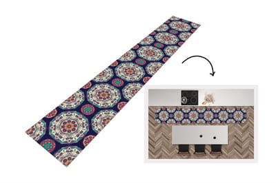 Keukenloper - Loper keuken - Bohemian - Mandala - Patronen - 300x50 cm - Keukenloper vinyl