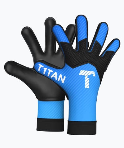 T1TAN Arox 1.0 Blue Junior Keepershandschoenen kinderen - Maat 3