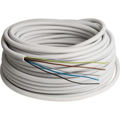 Precaflex Voorbedrade Flexbuis 16mm 3x2,5+2x1,5mm² 50m