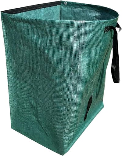 Tuinafvalzakken - Gazononderhoudstas Opruimzak - Buiten Opruimen - Scheurbestendig Weefsel - 53 Liter - Groen