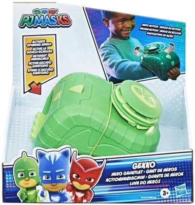 PJ Masks Gekko Hero Gauntlet handschoen - Groen - Carnaval - Actiefiguur - Kunststof