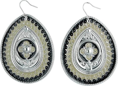 Behave - Oorhangers vintage design - elegante retro sieraden