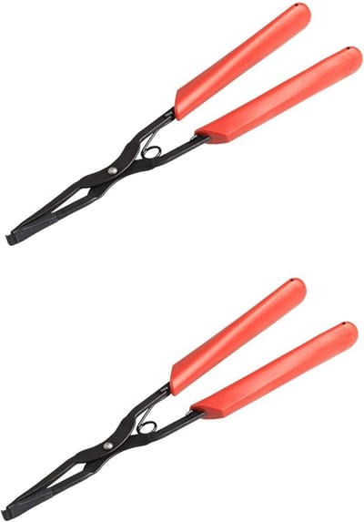 Glasvezel Gereedschap Set - Netwerk Installatie Tools - Glasvezel Aansluiten - Dubbele Functie Tang - 25 cm Lengte - Zwart Rood