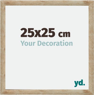 Your Decoration - Fotolijst 25x25 cm - MDF - Goud - Catania