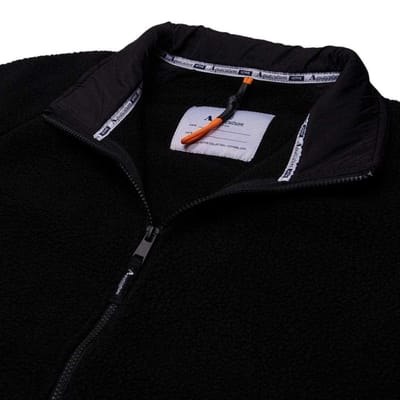 Aquascutum Heren Actief Sherpa Fleecejack (Zwart)