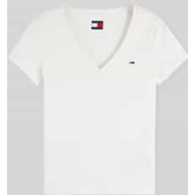 T-shirt met klein logodetail
